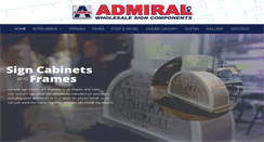 Desktop Screenshot of admiral-wholesale.com